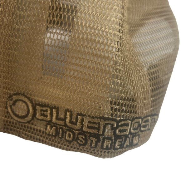 Classic Caps BlueRacer Midstream Trucker Hat Gray Tan New - Picture 4 of 12